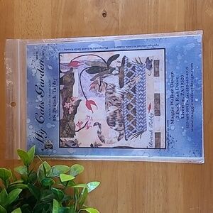 MAGGIE WALKER DESIGN My Cat's Garden #8 British Tabby Quilt Block Paper Pattern